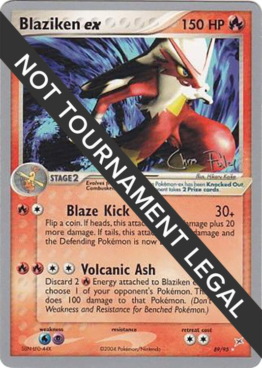 Blaziken ex - 2004 (Chris Fulop) [World Championship Decks] 89/95