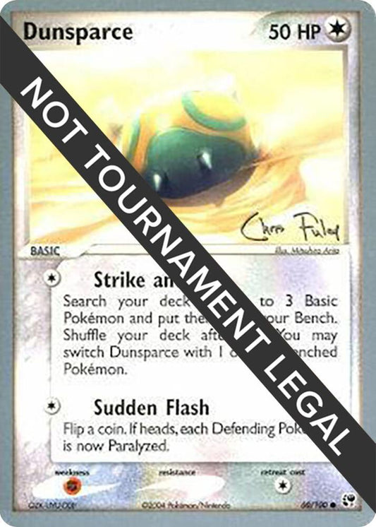 Dunsparce - 2004 (Chris Fulop) [World Championship Decks] 60/100