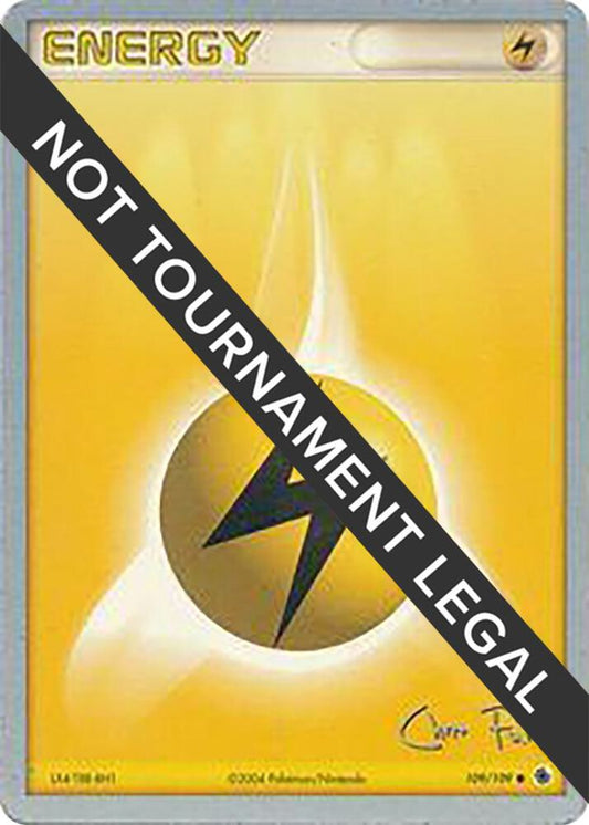 Lightning Energy - 2004 (Chris Fulop) [World Championship Decks] 109/109