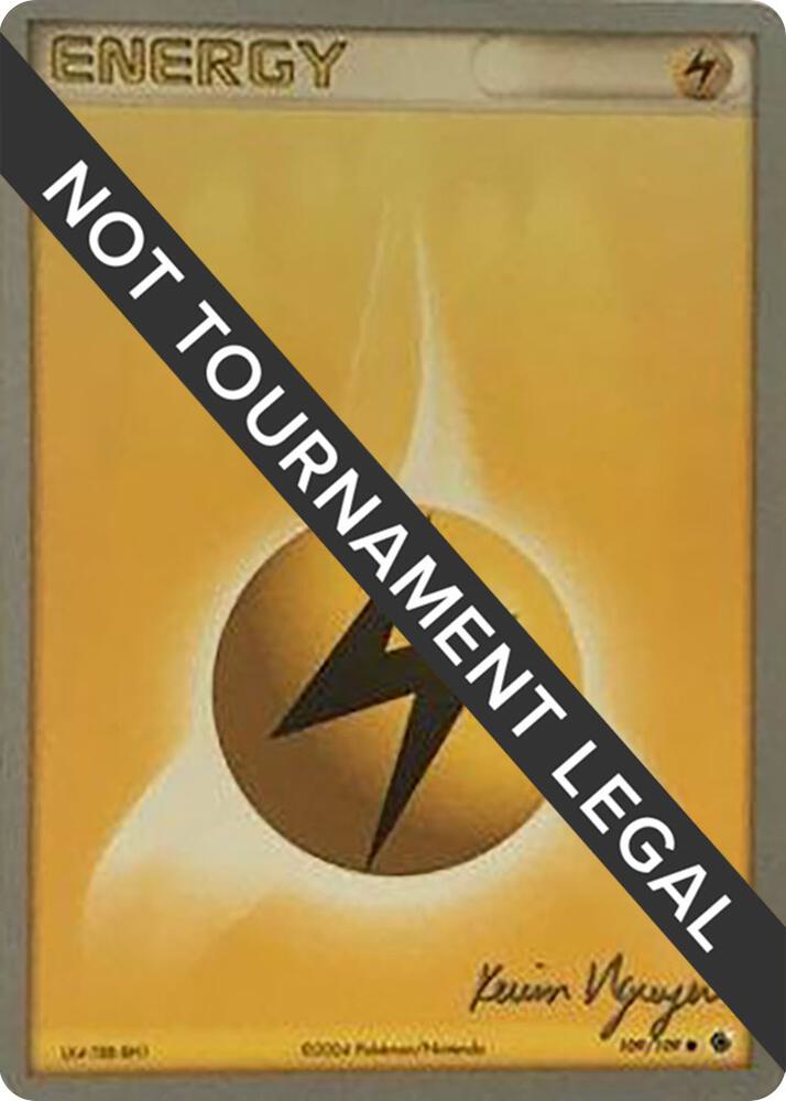 Lightning Energy - 2004 (Kevin Nguyen) [World Championship Decks] 109/109