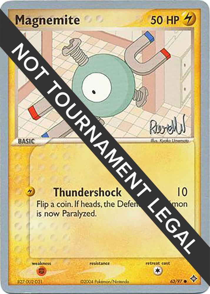 Magnemite - 2004 (Reed Weichler) [World Championship Decks] 63/97