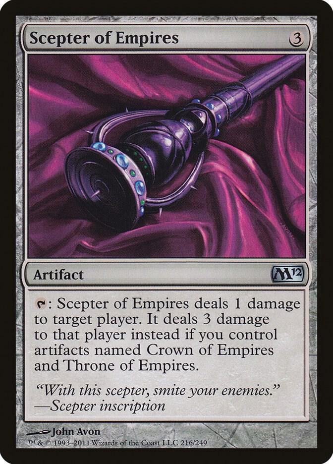 Scepter of Empires [Magic 2012 (M12)] 216