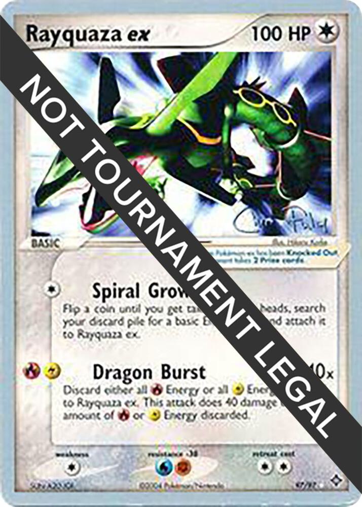 Rayquaza ex - 2004 (Chris Fulop) [World Championship Decks] 97/097