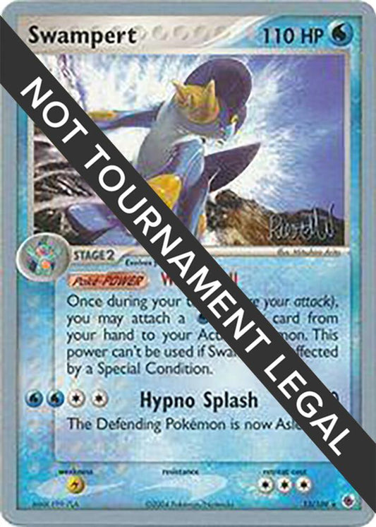 Swampert - 2004 (Reed Weichler) [World Championship Decks] 13/109
