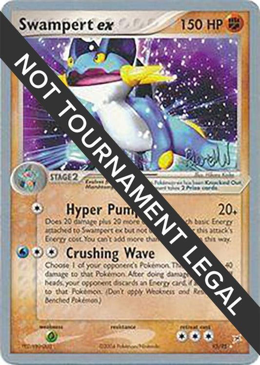 Swampert ex - 2004 (Reed Weichler) [World Championship Decks] 95/95