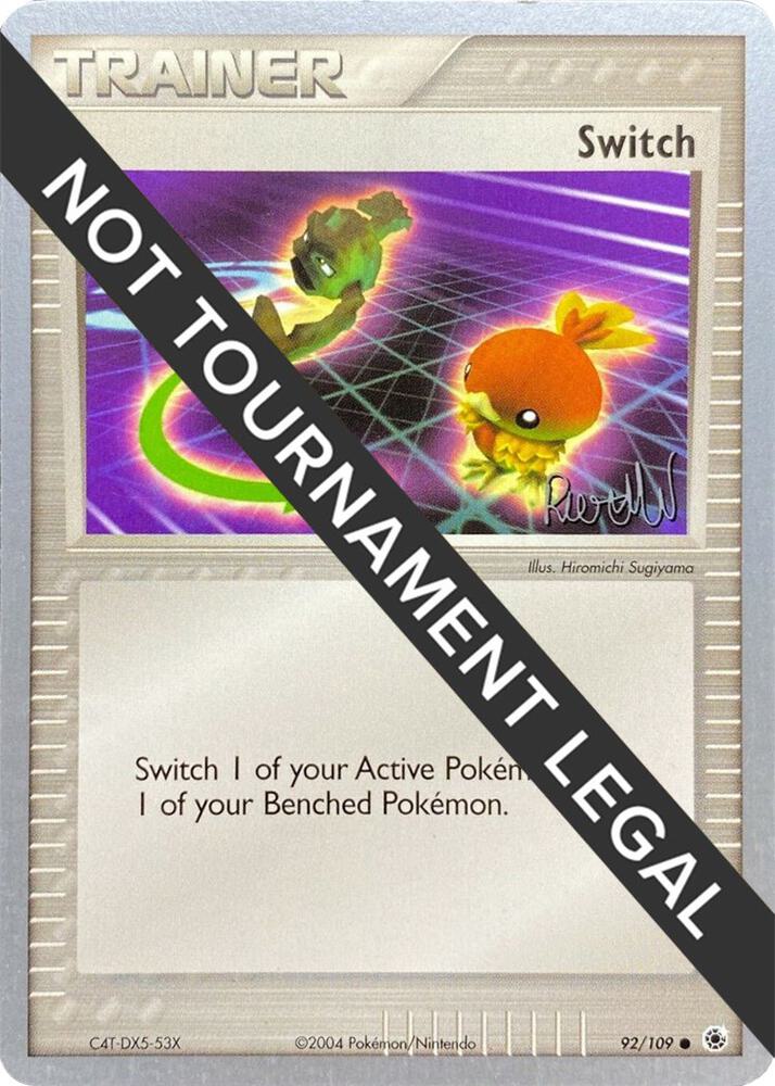 Switch - 2004 (Reed Weichler) [World Championship Decks] 92/109