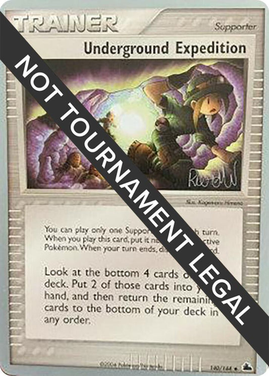 Underground Expedition - 2004 (Reed Weichler) [World Championship Decks] 140/144