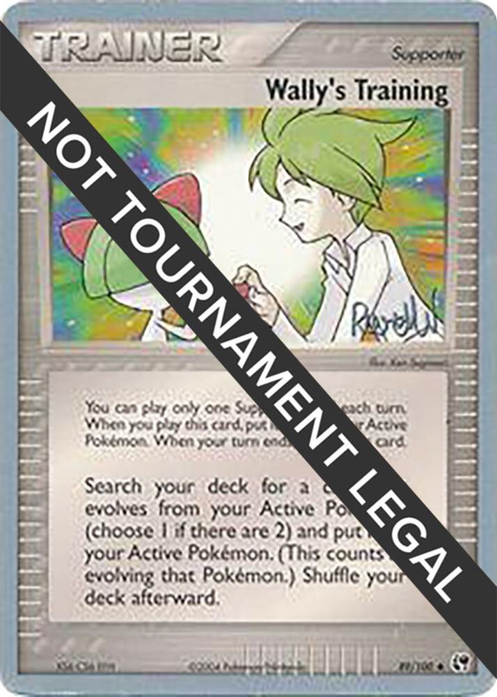 Wally's Training - 2004 (Reed Weichler) [World Championship Decks] 89/100