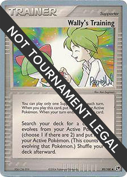Wally's Training - 2004 (Reed Weichler) [World Championship Decks] 89/100