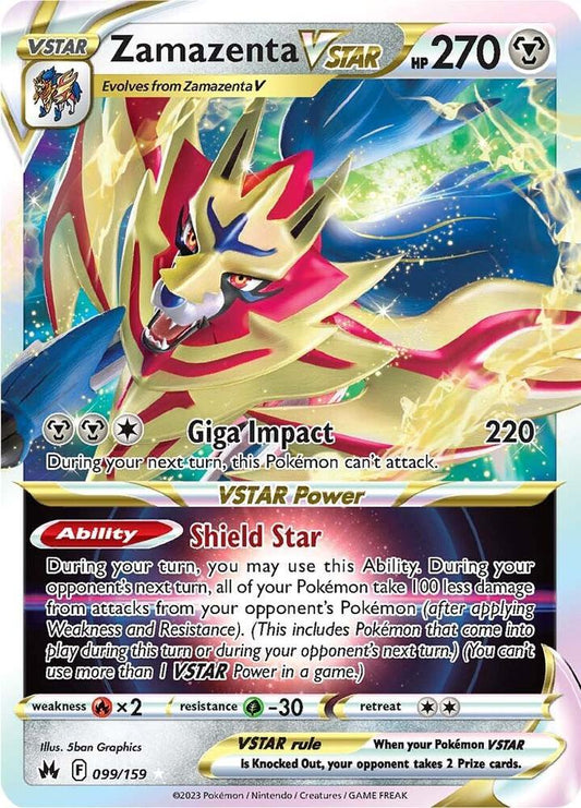 Zamazenta VSTAR [SWSH: Crown Zenith] 099/159