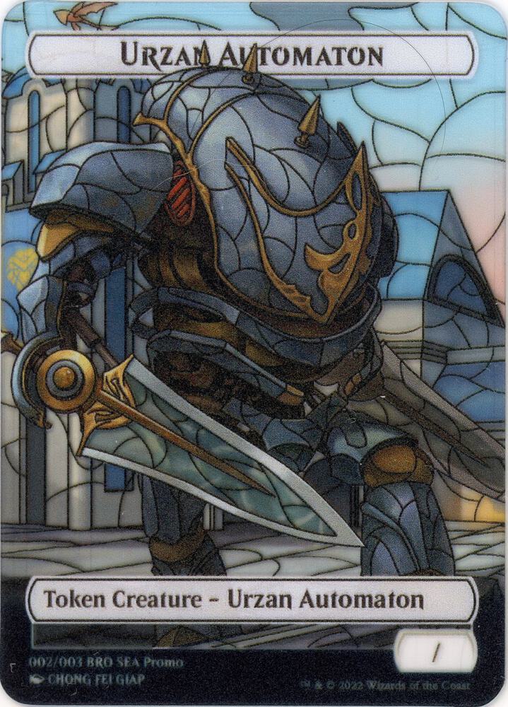 Urzan Automaton Token [SEA Exclusive] [The Brothers' War] 2