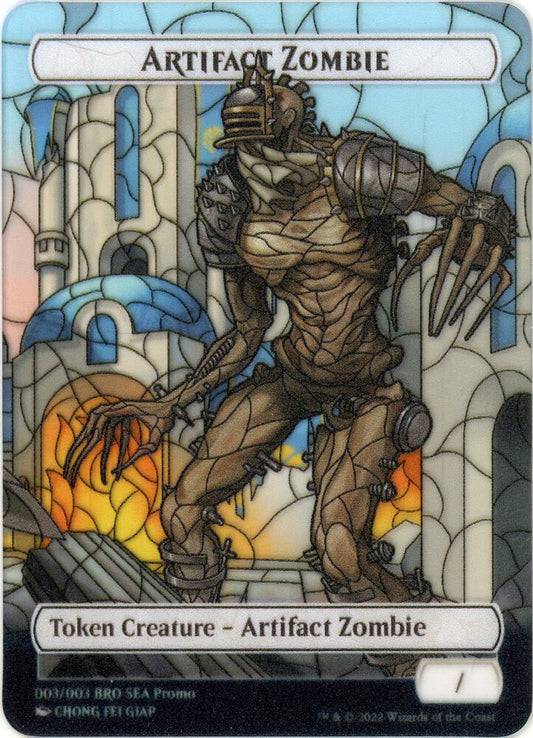 Artifact Zombie Token [SEA Exclusive] [The Brothers' War] 3