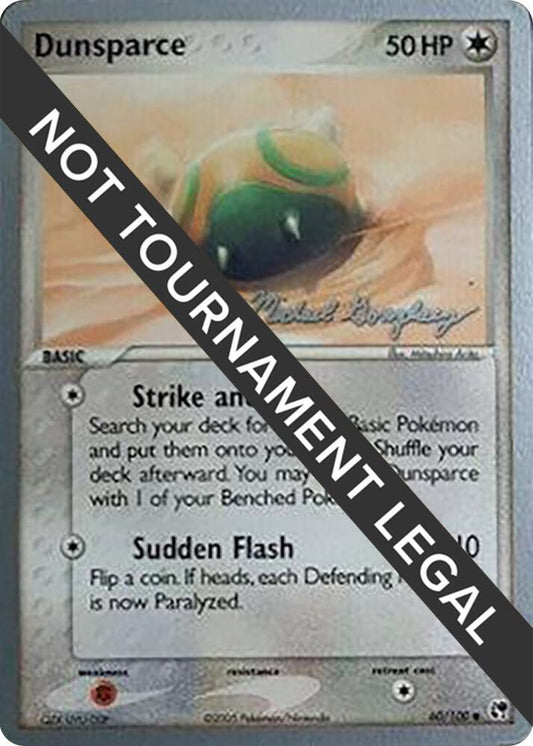 Dunsparce - 2005 (Michael Gonzalez) [World Championship Decks] 60/100