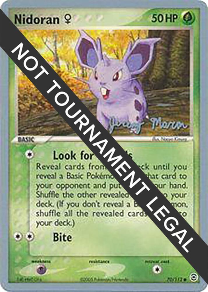 Nidoran F - 2005 (Jeremy Maron) [World Championship Decks] 70/112