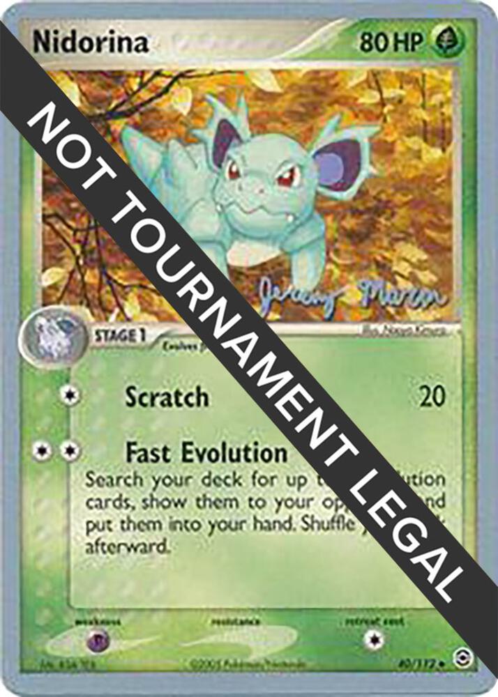 Nidorina - 2005 (Jeremy Maron) [World Championship Decks] 40/112