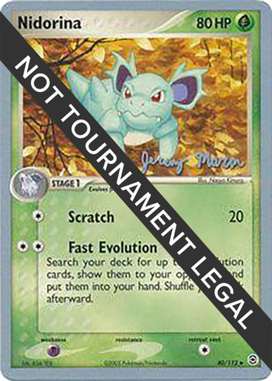 Nidorina - 2005 (Jeremy Maron) [World Championship Decks] 40/112
