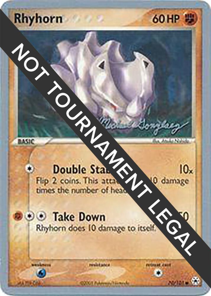 Rhyhorn - 2005 (Michael Gonzalez) [World Championship Decks] 70/101