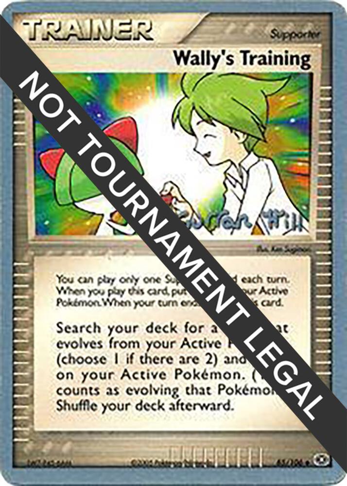 Wally's Training - 2005 (Curran Hill) [World Championship Decks] 85/106