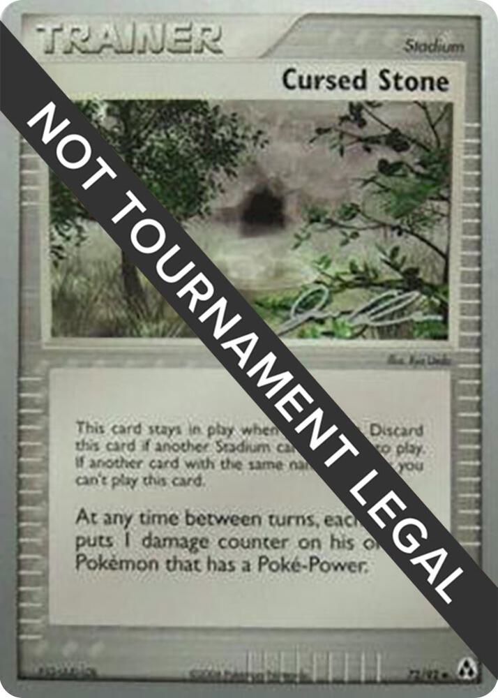 Cursed Stone - 2006 (Jason Klaczynski) [World Championship Decks] 72/92