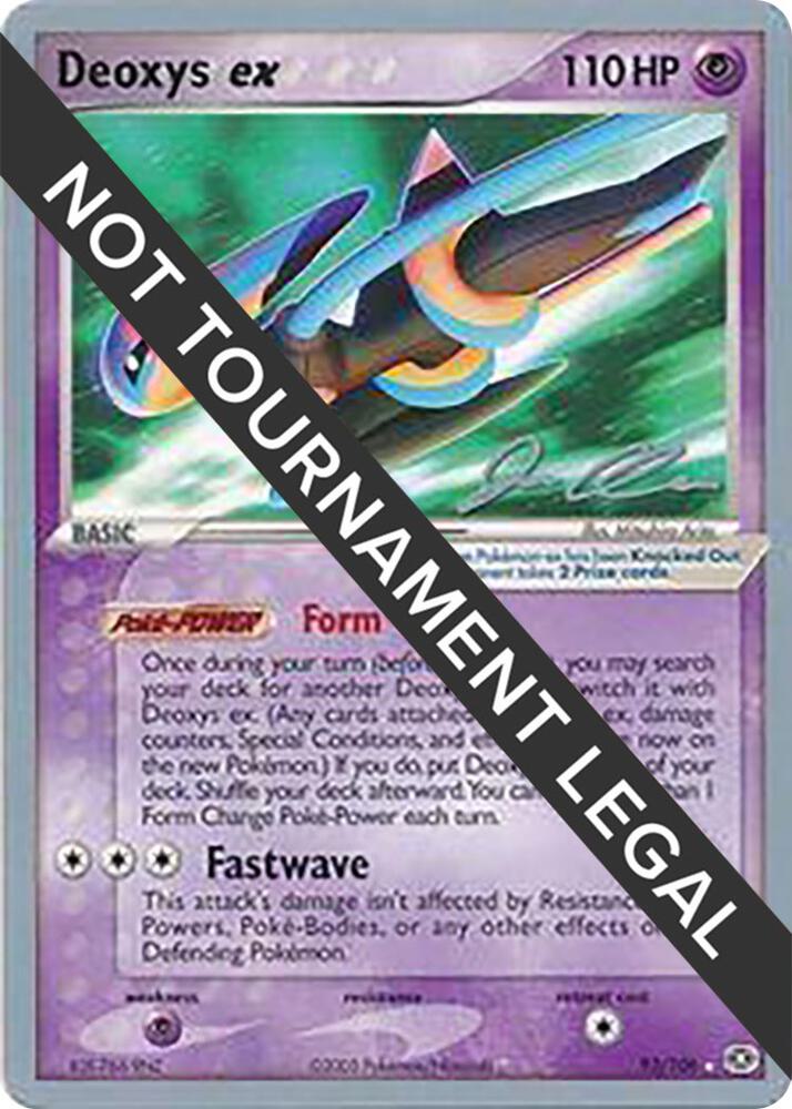 Deoxys ex - 2006 (Jason Klaczynski) [World Championship Decks] 93/106