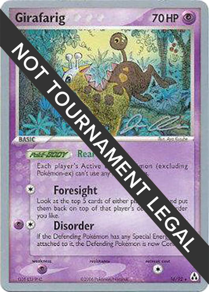 Girafarig - 2006 (Jason Klaczynski) [World Championship Decks] 16/92