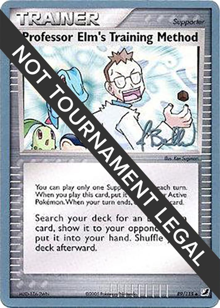 Professor Elm's Training Method - 2006 (Jimmy Ballard) [World Championship Decks] 89/115