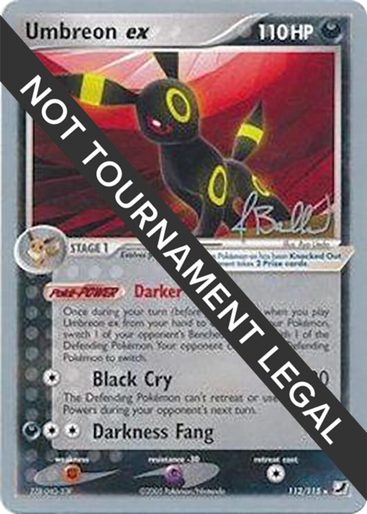 Umbreon ex - 2006 (Jimmy Ballard) [World Championship Decks] 112/115