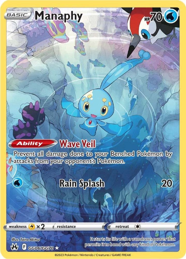 Manaphy [SWSH: Crown Zenith: Galarian Gallery] GG06/GG70