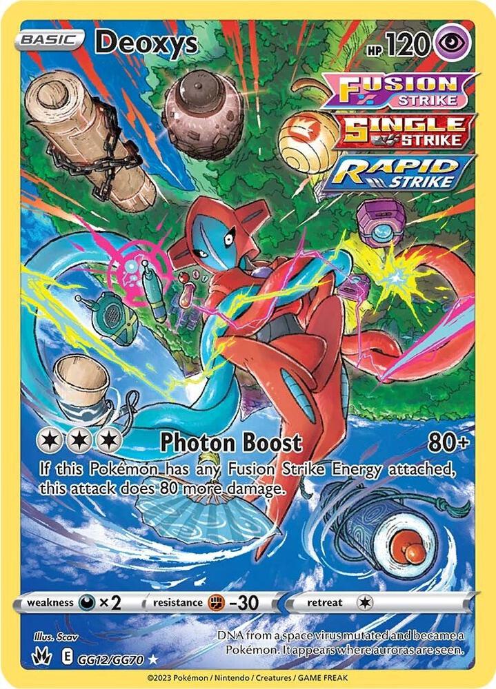 Deoxys [SWSH: Crown Zenith: Galarian Gallery] GG12/GG70