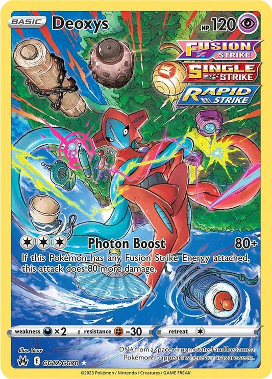 Deoxys [SWSH: Crown Zenith: Galarian Gallery] GG12/GG70