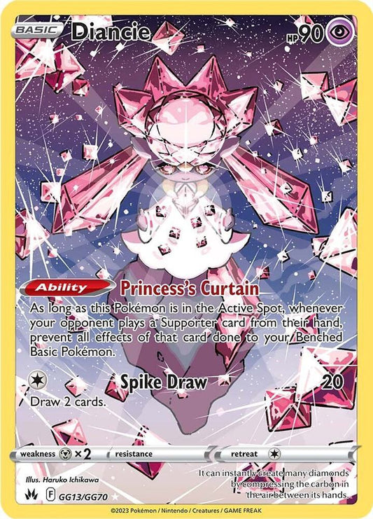 Diancie [Crown Zenith: Galarian Gallery] GG13/GG70
