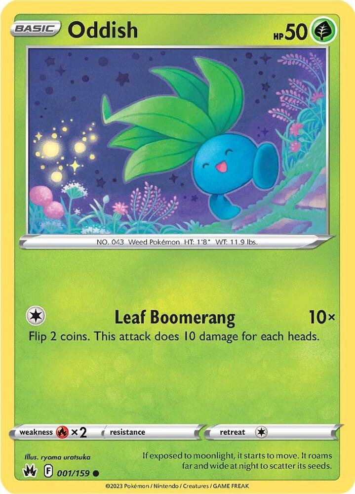 Oddish [SWSH: Crown Zenith] 001/159