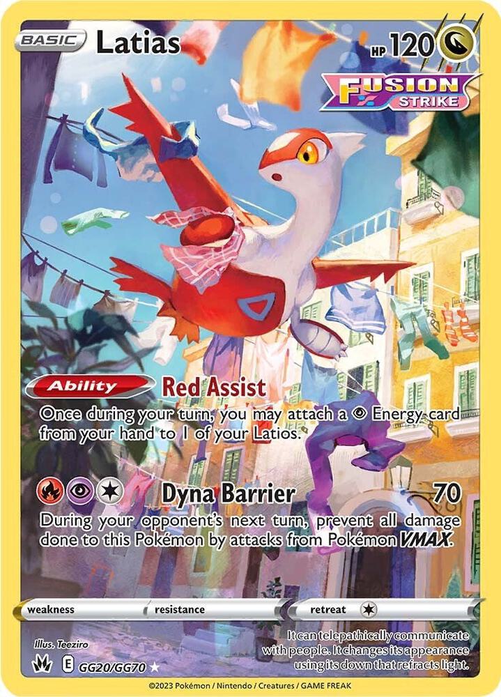 Latias [SWSH: Crown Zenith: Galarian Gallery] GG20/GG70