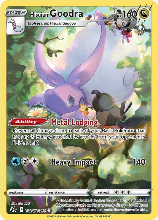 Hisuian Goodra [Crown Zenith: Galarian Gallery] GG21/GG70