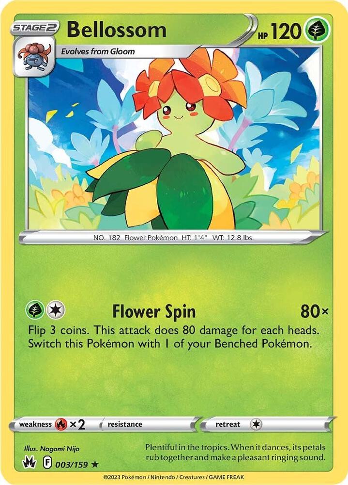 Bellossom [SWSH: Crown Zenith] 003/159