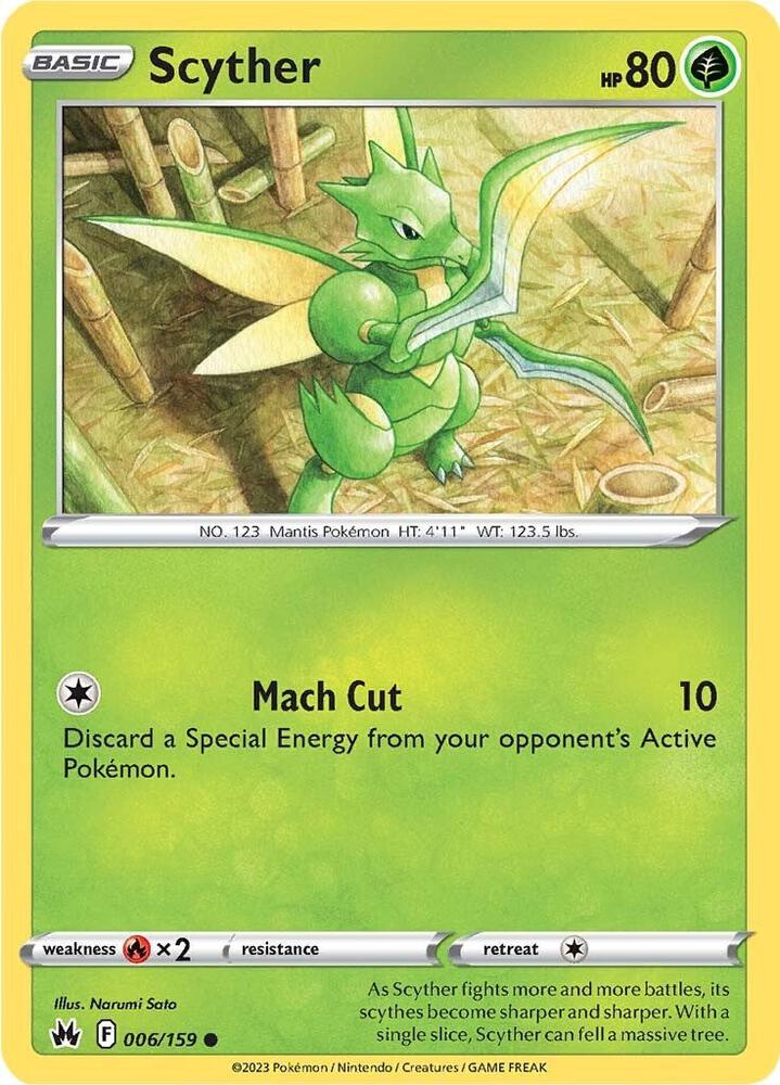 Scyther [SWSH: Crown Zenith] 006/159