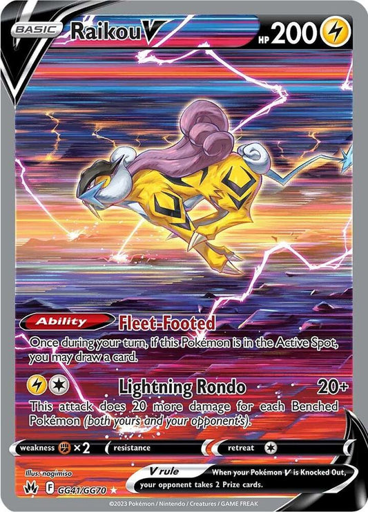 Raikou V [SWSH: Crown Zenith: Galarian Gallery] GG41/GG70