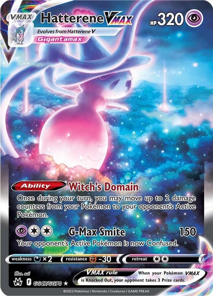 Hatterene VMAX [SWSH: Crown Zenith: Galarian Gallery] GG47/GG70