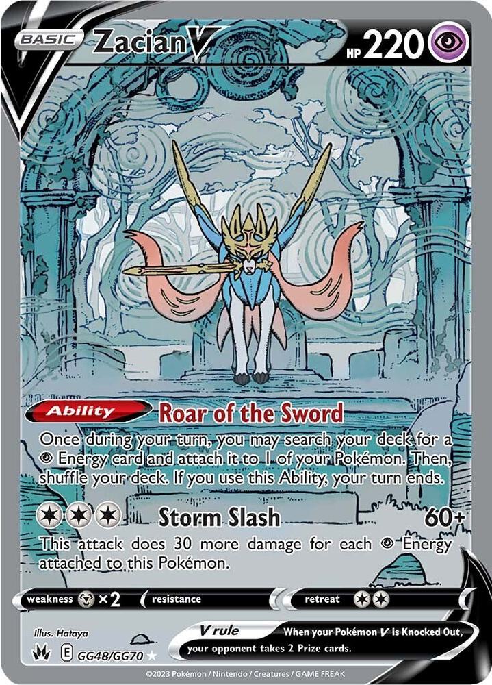 Zacian V [SWSH: Crown Zenith: Galarian Gallery] GG48/GG70
