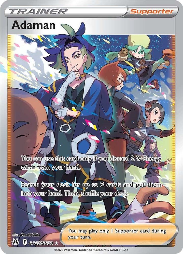 Adaman [Crown Zenith: Galarian Gallery] GG57/GG70