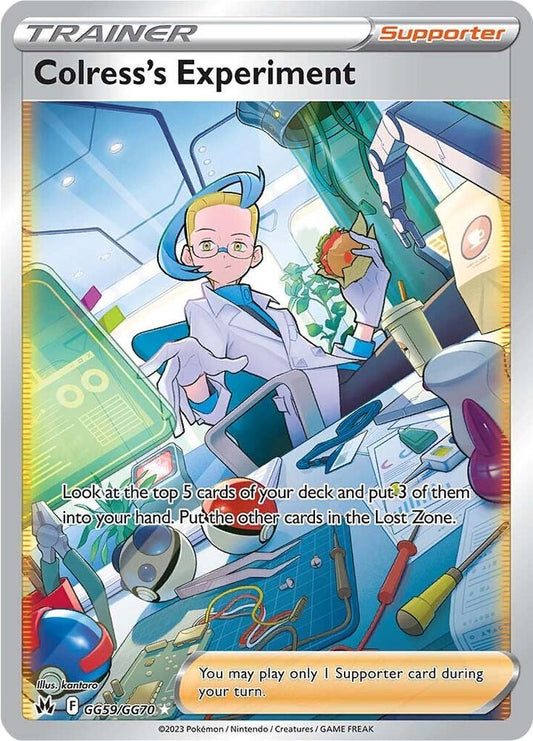 Colress's Experiment [SWSH: Crown Zenith: Galarian Gallery] GG59/GG70
