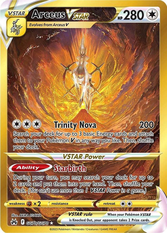 Arceus VSTAR (Secret) [SWSH: Crown Zenith: Galarian Gallery] GG70/GG70