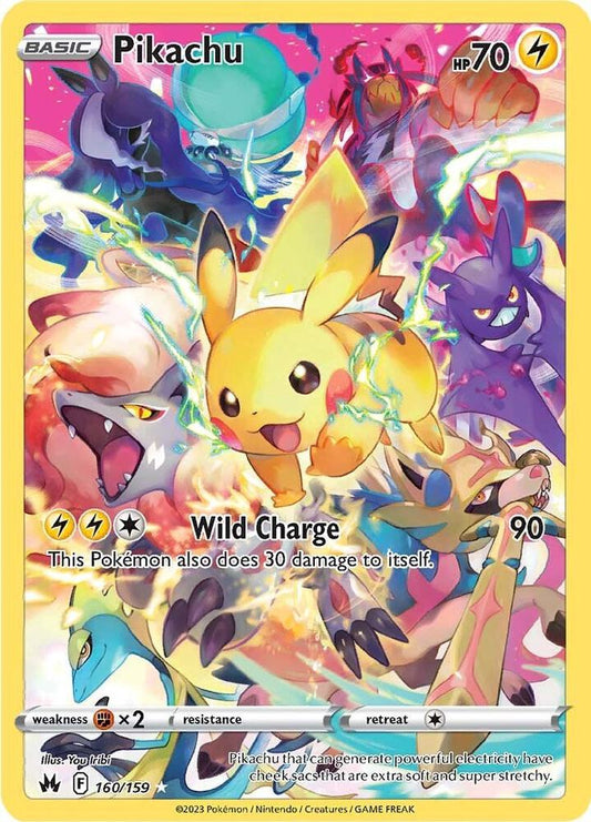 Pikachu (Secret) [SWSH: Crown Zenith] 160/159