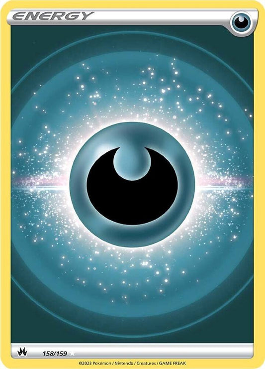 Darkness Energy (Texture Full Art) [SWSH: Crown Zenith] 158/159