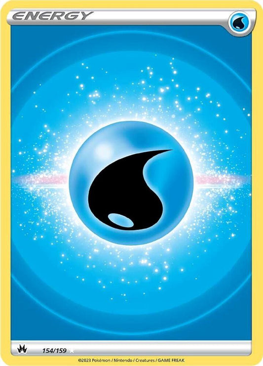 Water Energy (Texture Full Art) [SWSH: Crown Zenith] 154/159