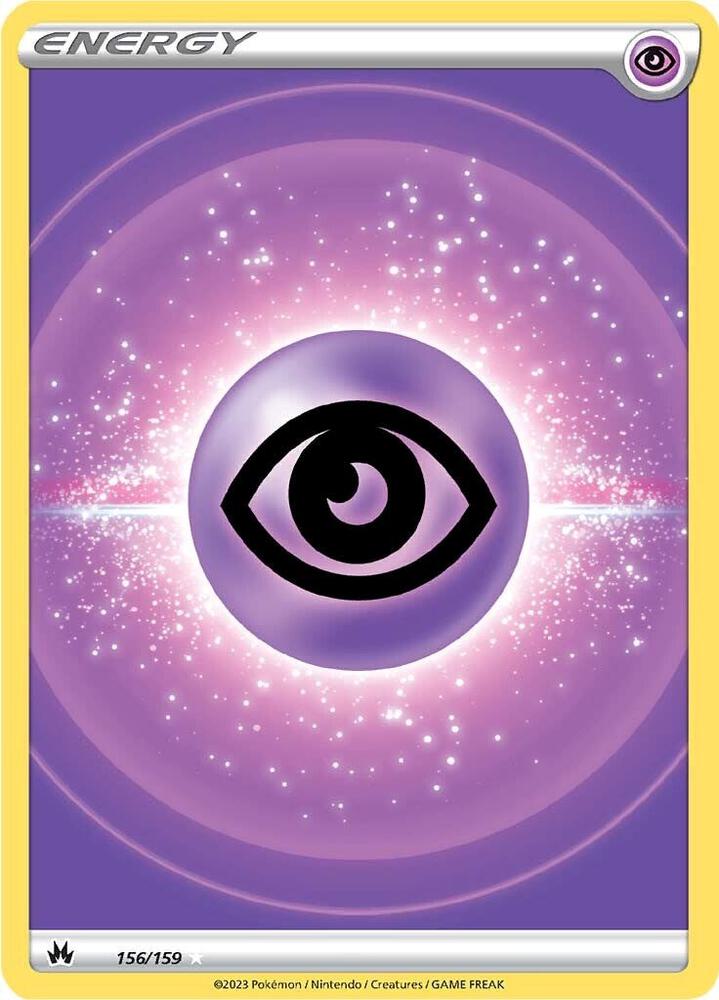 Psychic Energy (Texture Full Art) [SWSH: Crown Zenith] 156/159