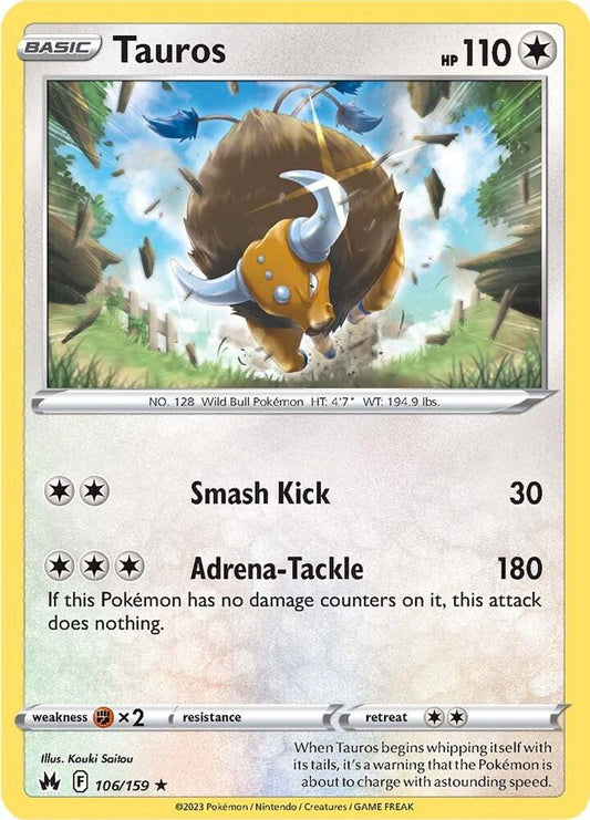 Tauros [SWSH: Crown Zenith] 106/159