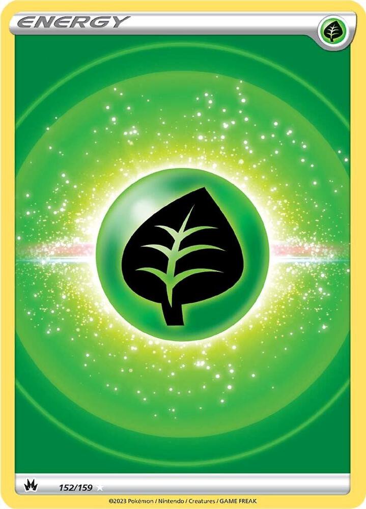 Grass Energy (Texture Full Art) [SWSH: Crown Zenith] 152/159
