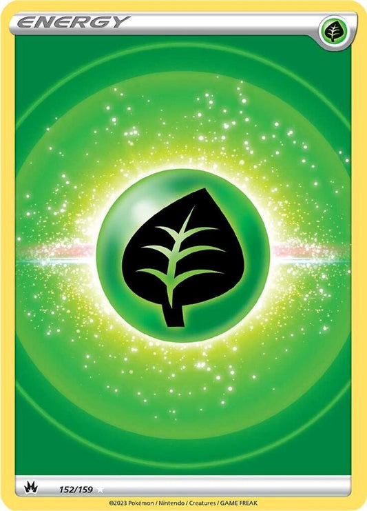 Grass Energy (Texture Full Art) [SWSH: Crown Zenith] 152/159