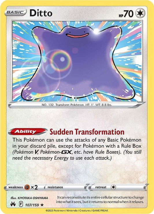 Ditto [SWSH: Crown Zenith] 107/159